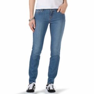 VANS Light Wash Skinny Fit Women’s Jeans Size 1 Waist Size 25